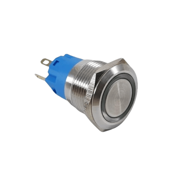 19mm Metal LED'li Kalıcı Buton