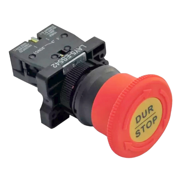 LAY5-ES542 22mm Acil-Stop Bas-Çevir 40mm