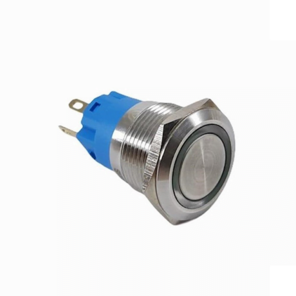 19mm Metal LED'li Yaylı Buton