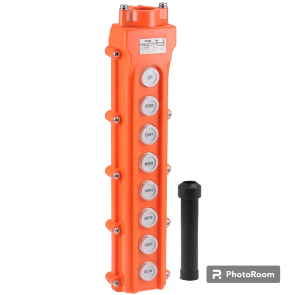 C0B-64 8'Lİ VİNÇ KUMANDA BUTONU 8NO