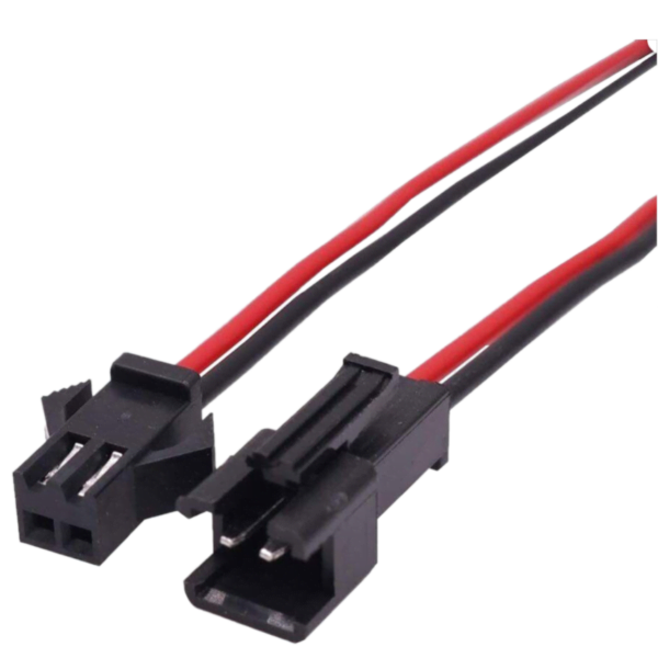 2 Pin Sm Jst Kablo 8cm Erkek - Dişi Takım 2 li kablo soketi (BE-261J-0)