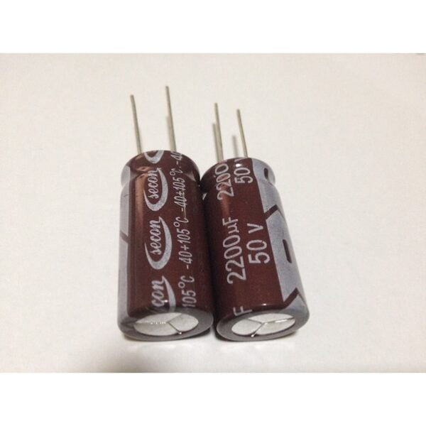 2200uF 50V Kondansatör 31x17mm
