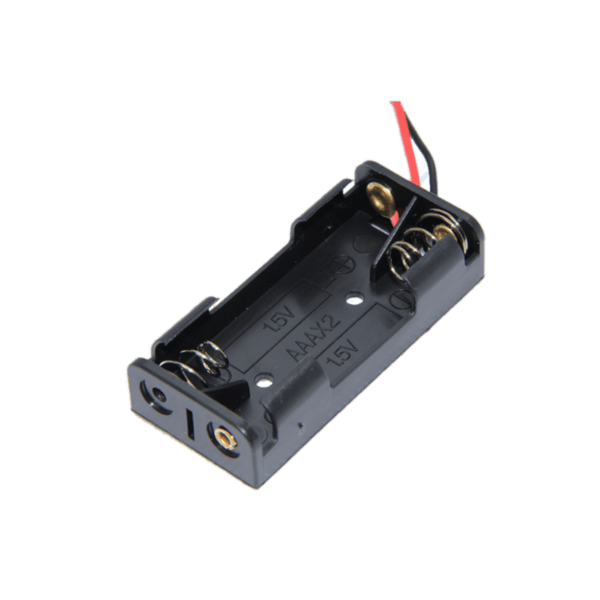 IC- 233B Pil Yuvası 2'li Yan Yana İnce (AAA)