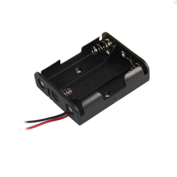 IC-233-2 Pil Yuvası 3 lü Yan Yana (AA)