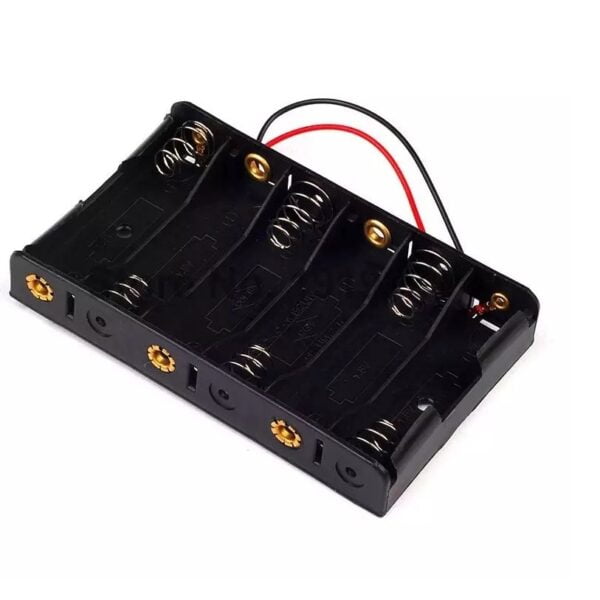 IC-234B Pil Yuvası 6 lı Yan Yana (AA)