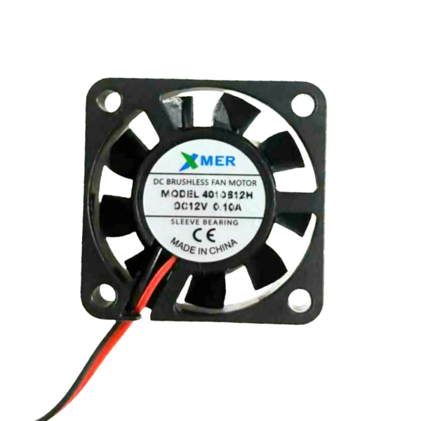 40X40X10mm 12V 0.10A 2P Xmer Fan