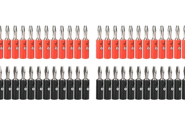 30 Takım Kırmızı Siyah 4mm Banan Jak Fiş Cx-02