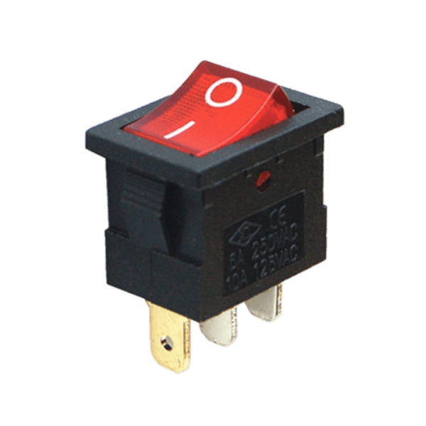 IC-118 Mini Işıklı Anahtar 3P