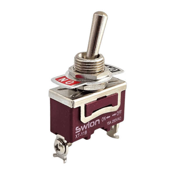 IC-152S-2 SWION Toggle Switch 15AMP 2P ON-OFF Ø12mm XT11-B