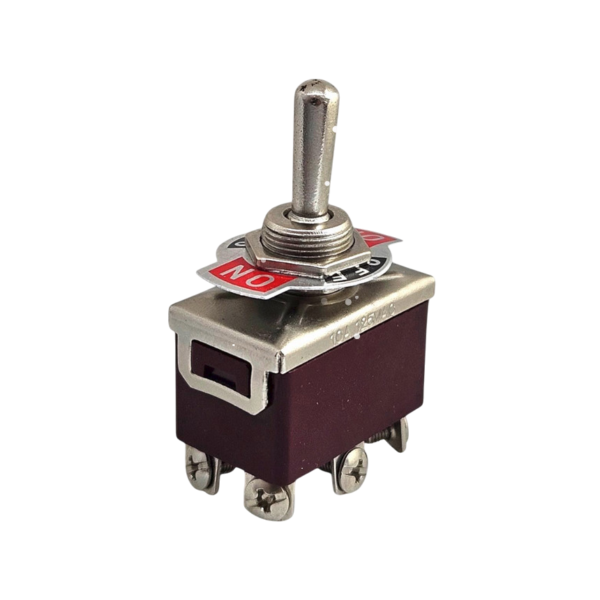 IC-158 Toggle Switch 6P ON-OFF-ON Ø12mm KN3C-203