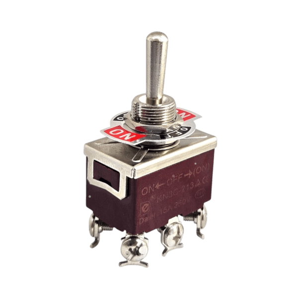 IC-160 Toggle Switch 6P MOM-OFF-MOM Ø12mm KN3C-223