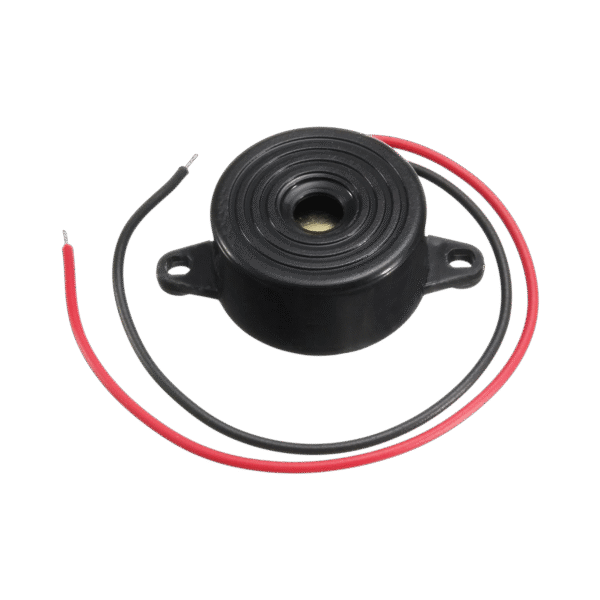 BE-221 Buzzer 12Volt DC 23mm Kablolu Devreli