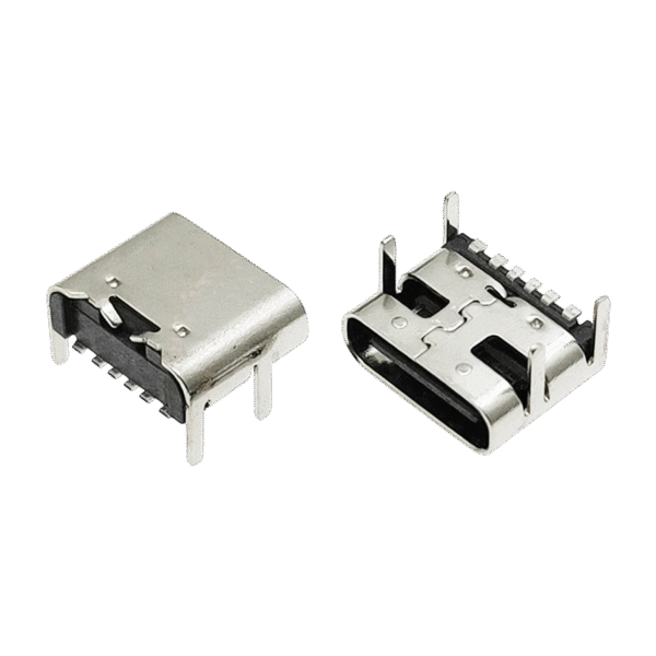 BE-266B-3 Type-C Şase Dişi 6 Pin