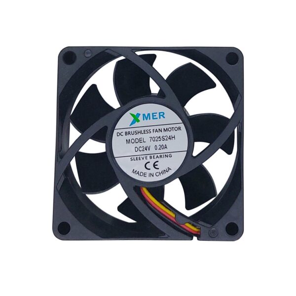 FAN 70X70X25mm 24V 0.20A 3P