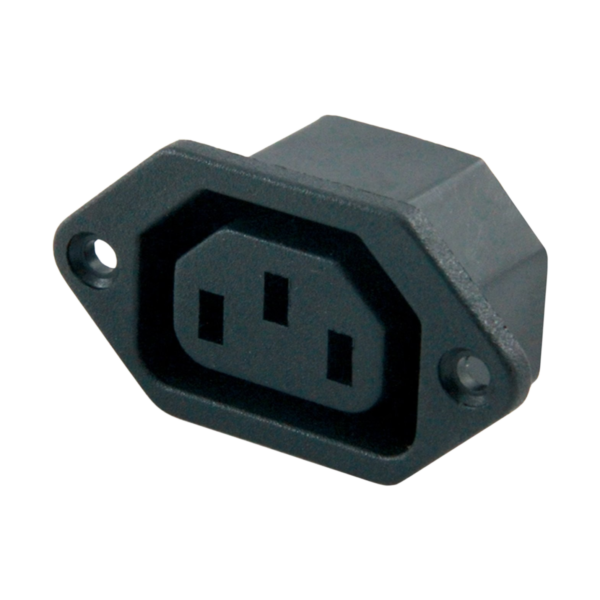 IC-212A C13 Power Soket Dişi Kulaklı AS-08