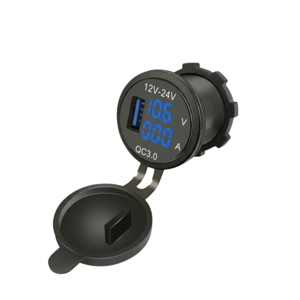 IC-266D-8 Pano Tip Volt-Ampermetreli USB 3.0