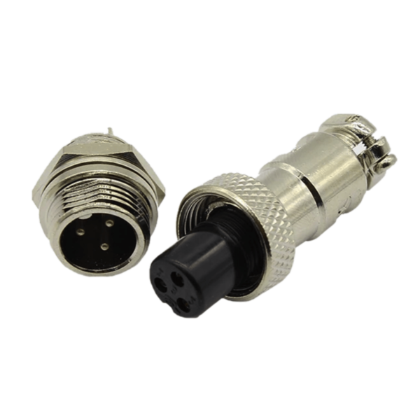 IC-261M 12mm Mayk Fiş Şase Erkek - Seyyar Dişi