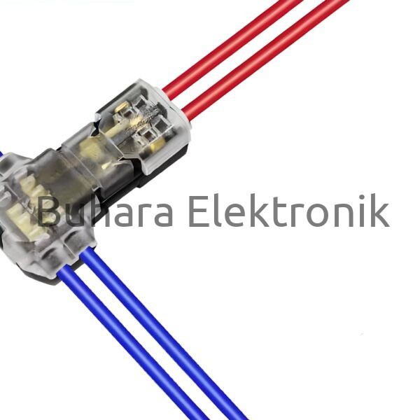 IC-272D-2 T TİPİ HIZLI KABLO BİRLEŞTİRME KONNEKTÖRÜ ÇİFT KUTUP